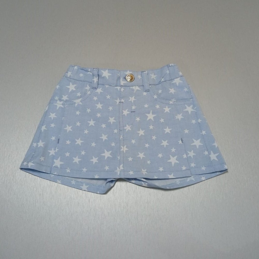 FALDA SHORT ESTRELLAS