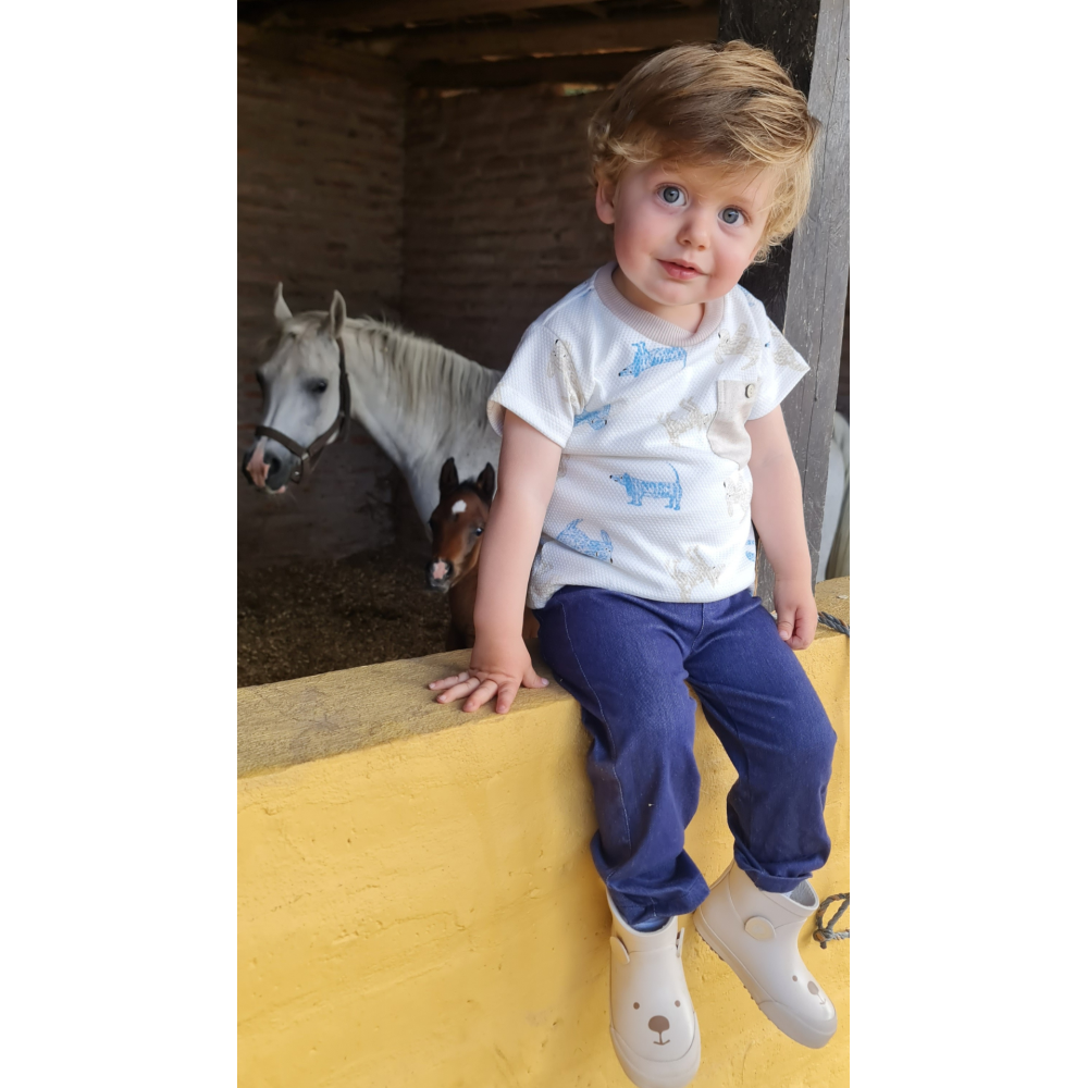 CAMISETA DISEÑO PERRITOS