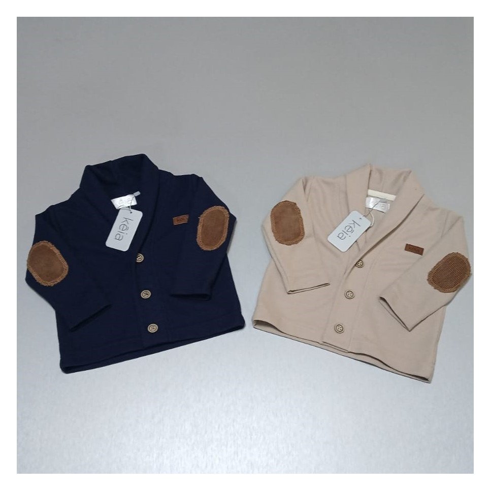 SACO AZUL CUELLO SMOKING