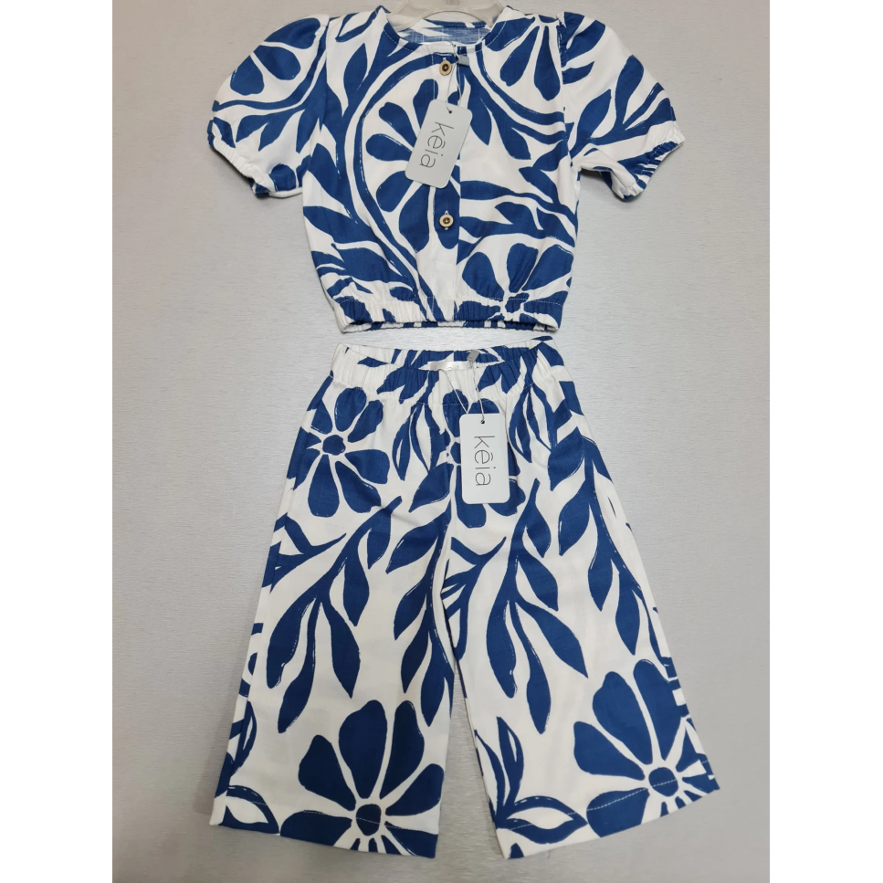 BLUSA DISEÑO AZUL REY