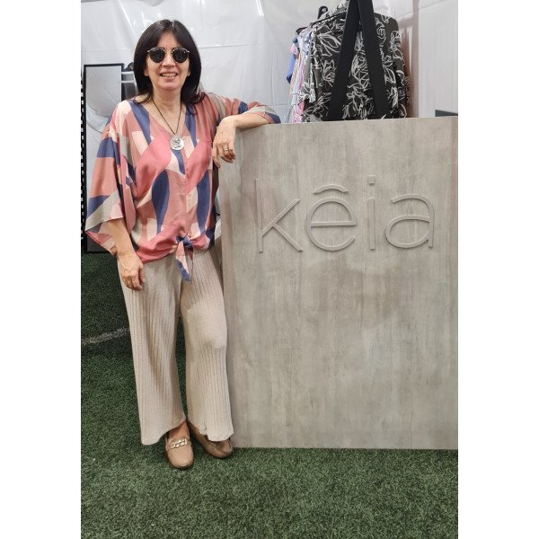 BLUSA MULTICOLOR KIMONA