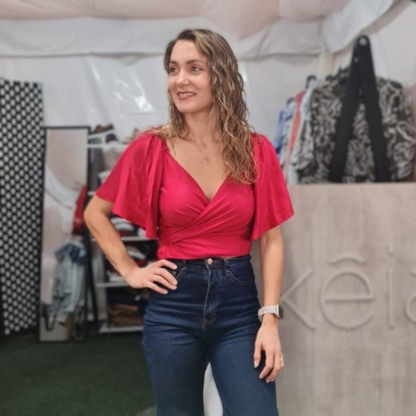 BLUSA MULTICOLOR KIMONA