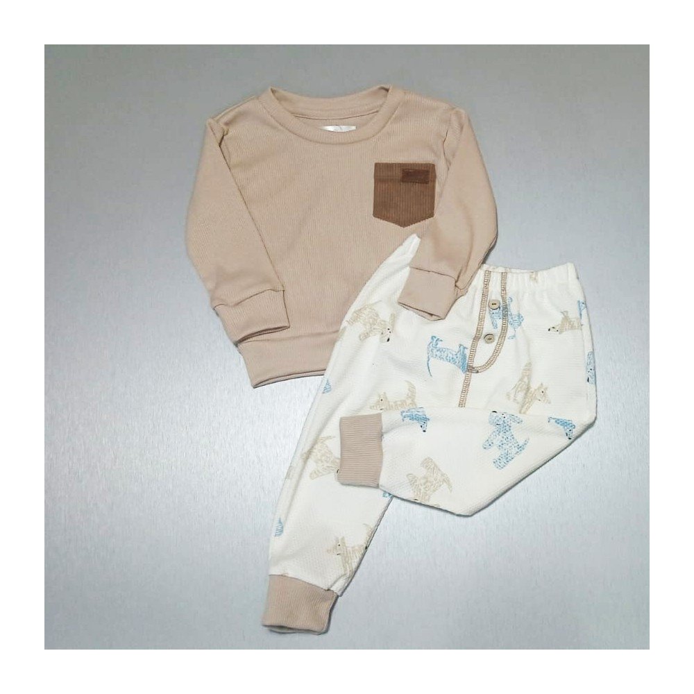 CONJUNTO BUZO-PANTALÓN PERRITO