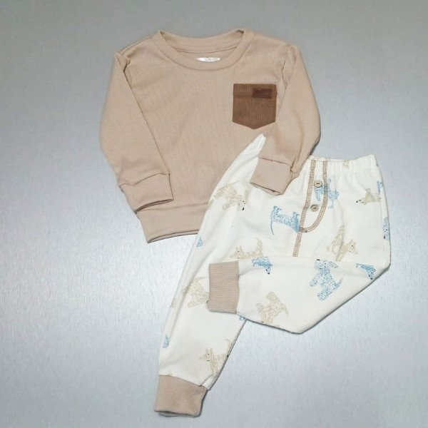 CONJUNTO BUZO-PANTALÓN DINO