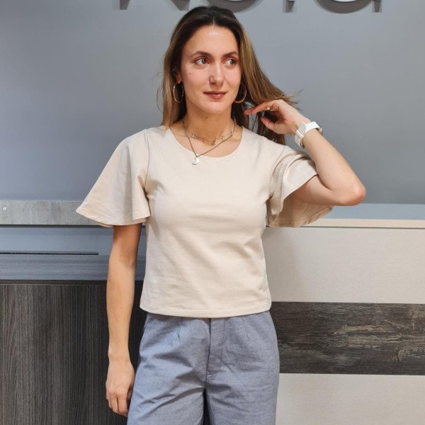 CAMISETA NEGRA M-OLEADA