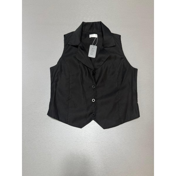 CHALECO ALGODÓN BEIGE