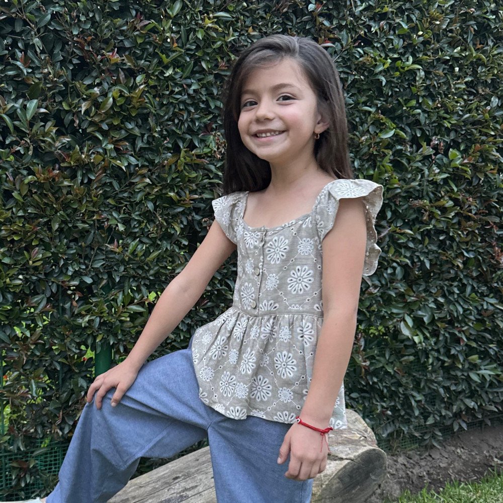 BLUSA S-M OJALILLO CAFE