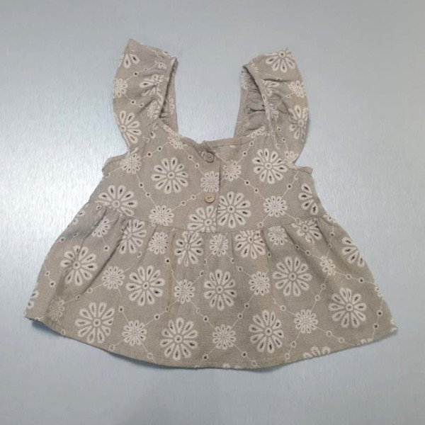 BLUSA S-M OJALILLO CAFE