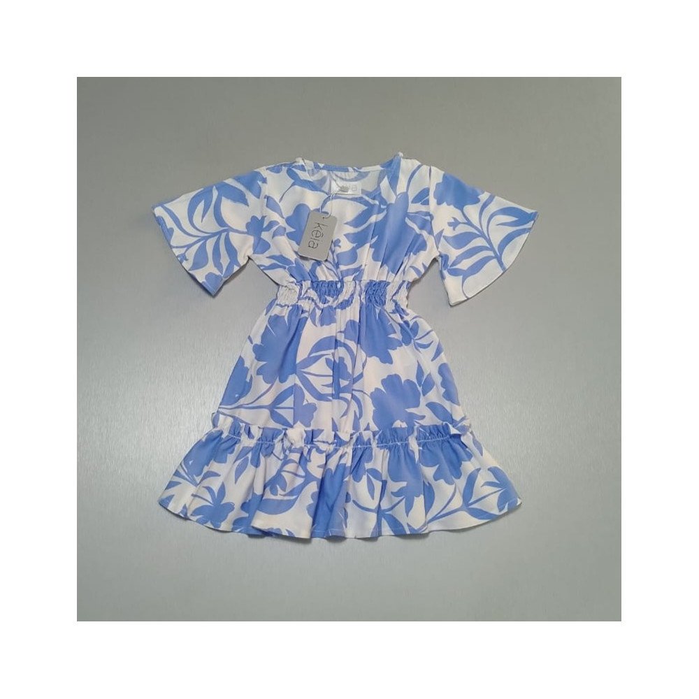 VESTIDO FLORES CELESTES