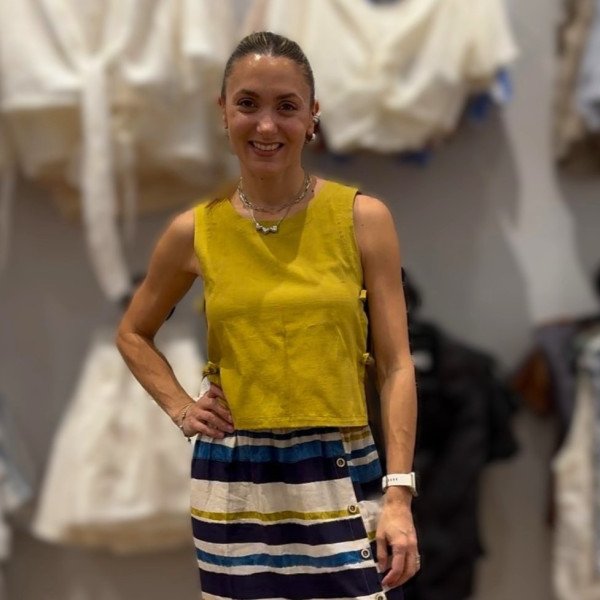 BLUSA TOP VERDE-LIMON