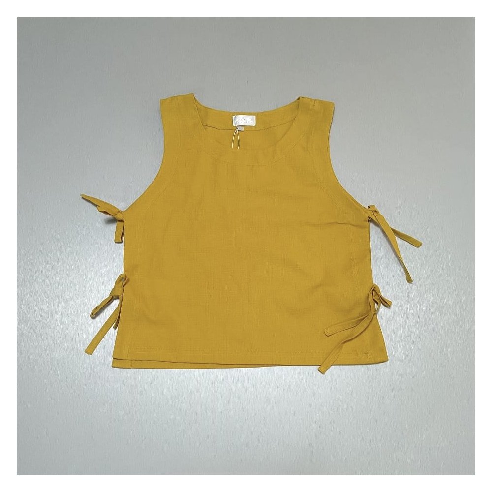 BLUSA TOP VERDE-LIMON