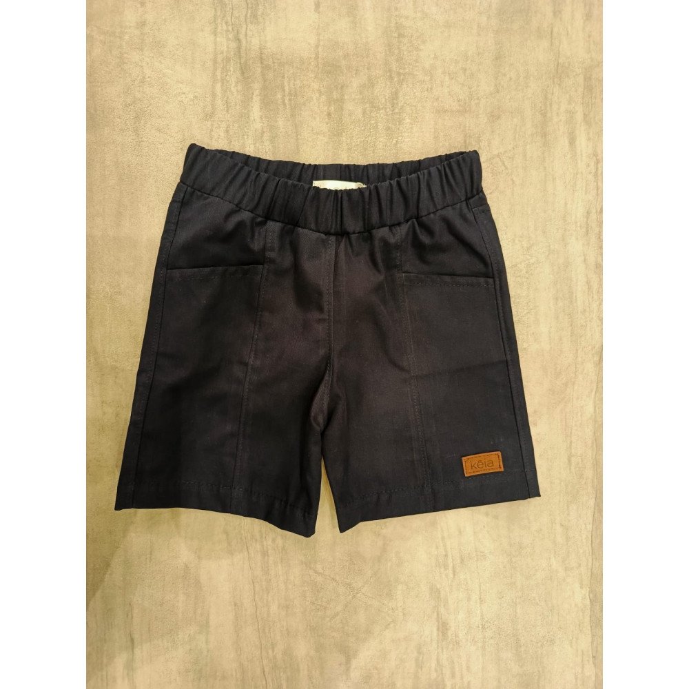 BERMUDA AZUL GABARDINA