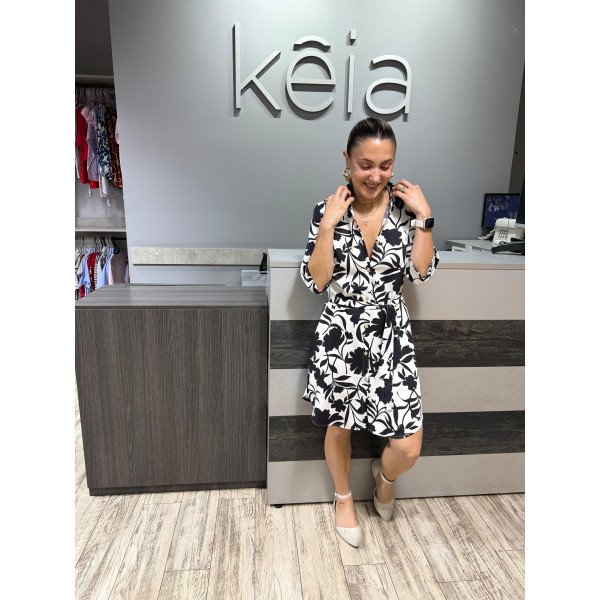 VESTIDO LARGO CAMEL FLORES