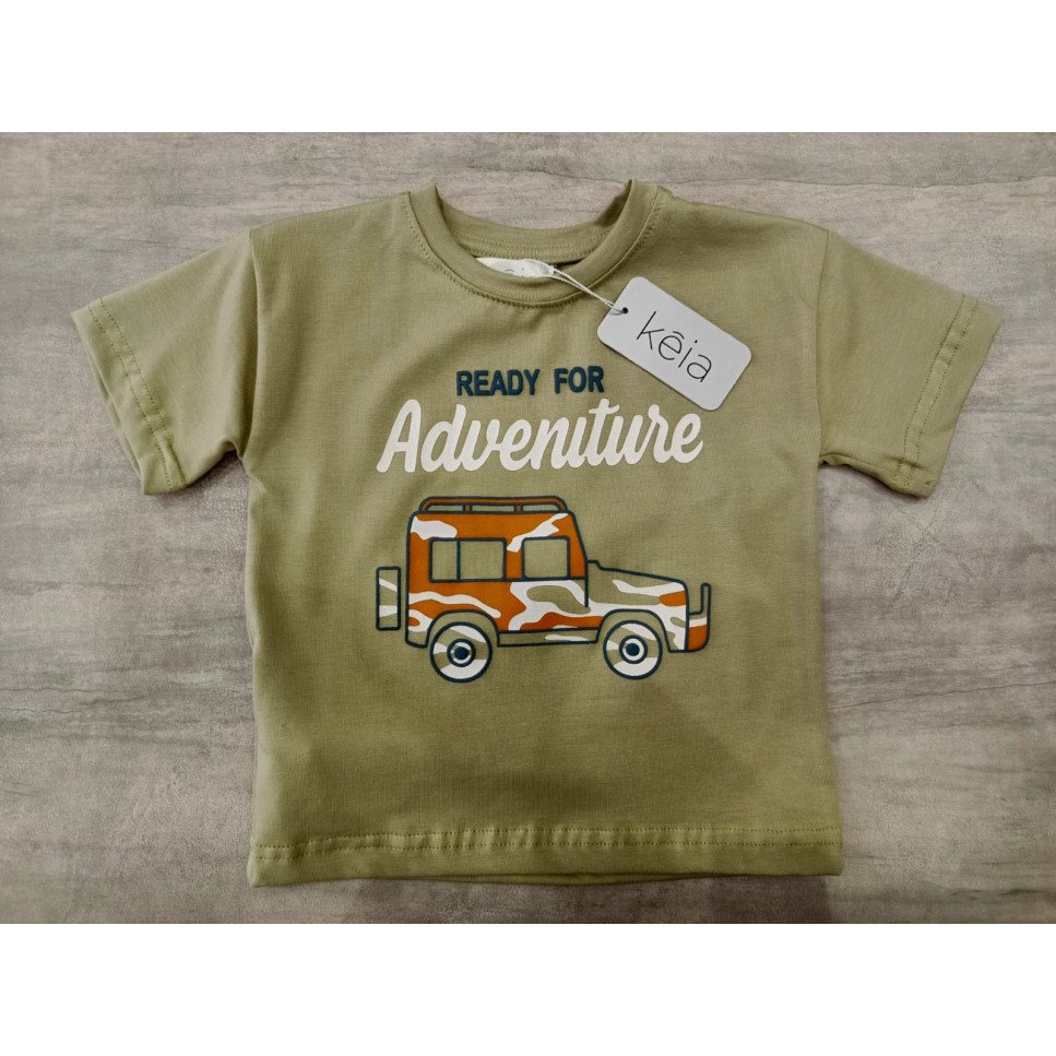 CAMISETA VERDE AVENTURA CAMISETA VERDE AVENTURA