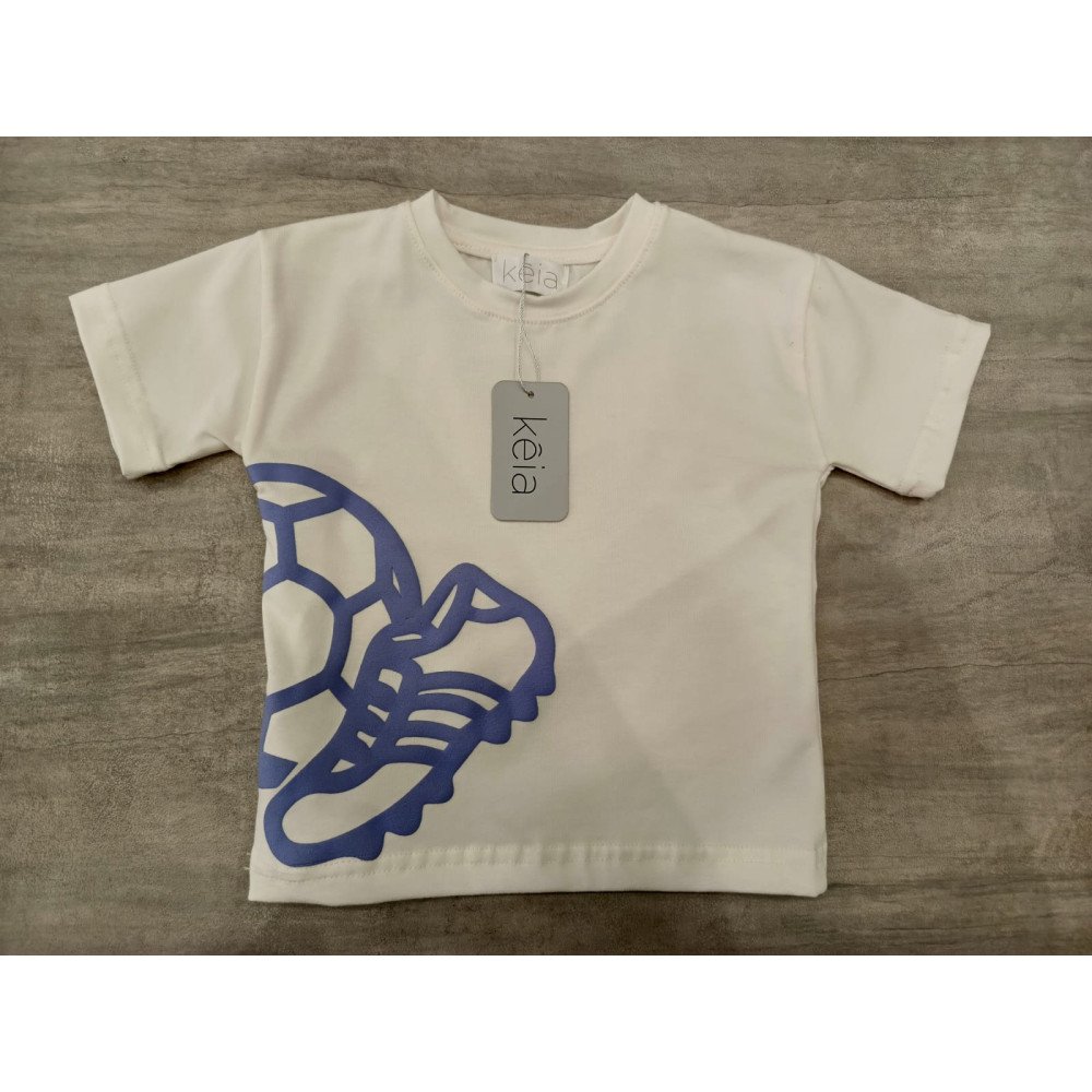 CAMISETA BEIGE FUTBOL