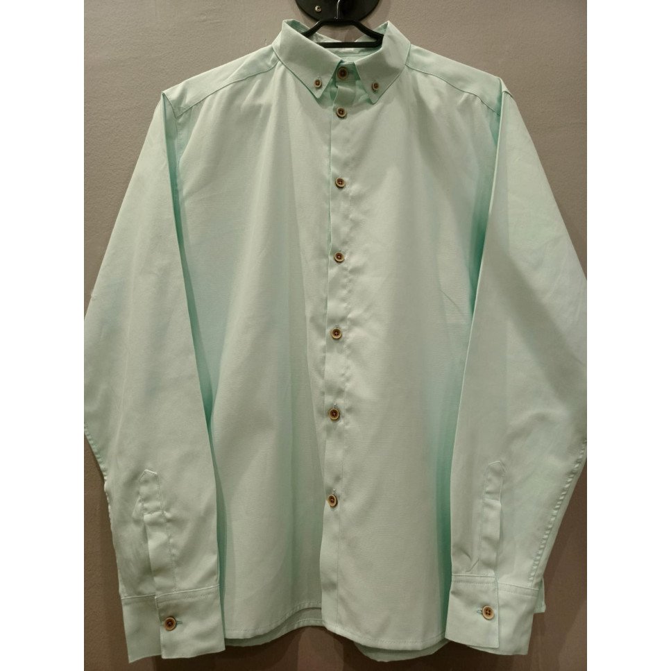 CAMISA OXFORD MENTA