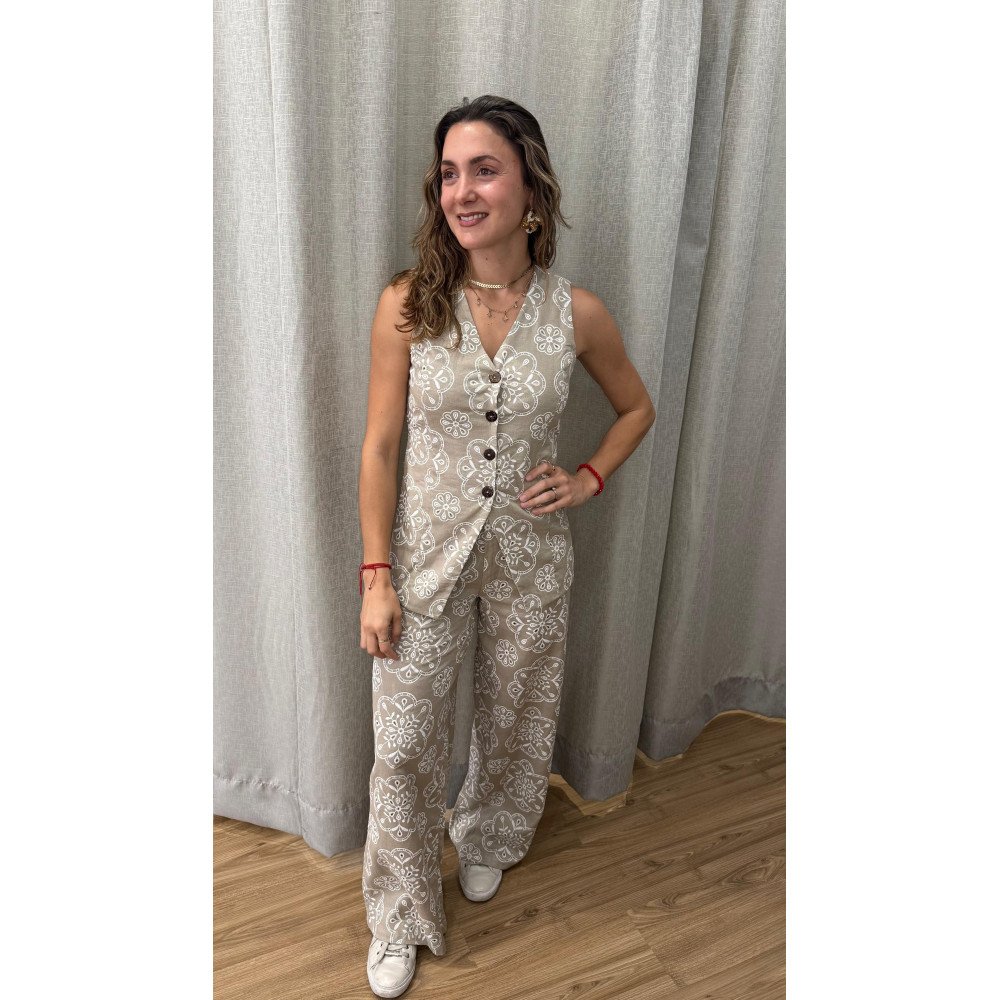 PANTALON CAMEL OJALILLO