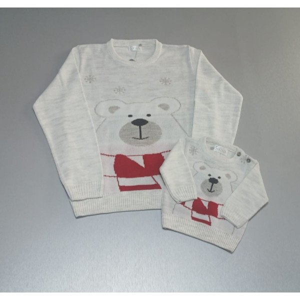 SACO NAVIDEÑO AZUL-ROJO