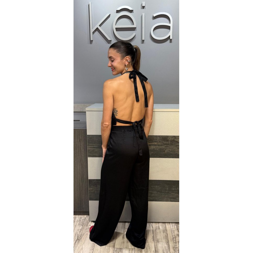 PANTALÓN FALDA-NEGRO